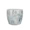 Hello Honey® 5.25" Blue Crackle Glaze Terra Cotta Planter